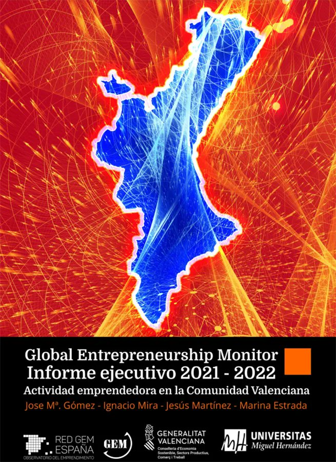 📑 Profesores de la <a href="/UniversidadMH/">UMH</a> presentan el estudio «Global Entrepreneurship Monitor: actividad emprendedora en la Comunidad Valenciana 2021-2022» buff.ly/3ubSA1k 

Durante la Semana #FocusPymeCV

@GEM_es <a href="/ceeielche/">CEEI Elche</a> <a href="/emprenemjunts/">Emprenemjunts</a>