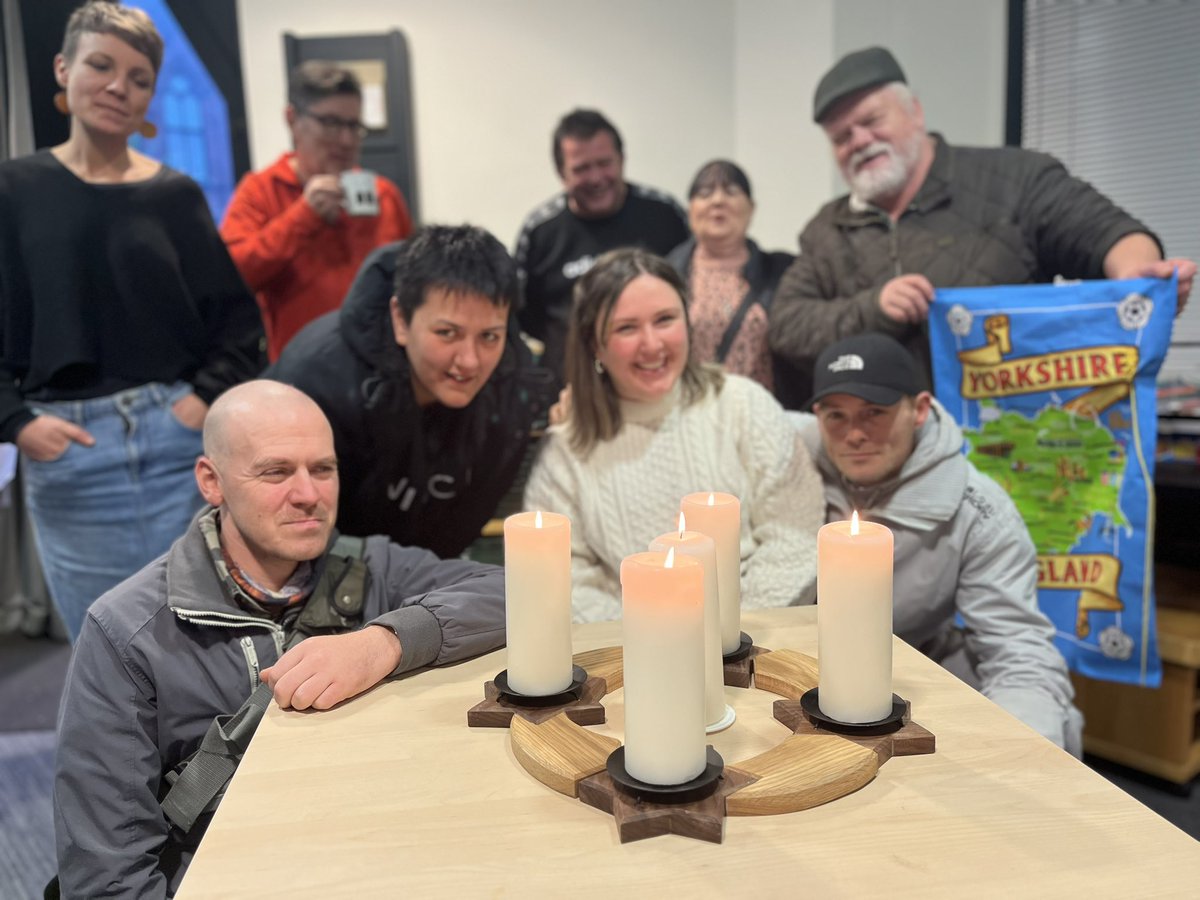 Rev'd Jon Swales (@jonswales77) on Twitter photo Several of the @LighthouseStGs family go to the Horsforth Shed each week to work creatively on woodwork projects.
2 weeks ago I asked if they could make something to hold our advent candles.
Here is the result! Well done! Great work! <a href="/LeedsCofE/">Diocese of Leeds</a> Several of the @LighthouseStGs family go to the Horsforth Shed each week to work creatively on woodwork projects.
2 weeks ago I asked if they could make something to hold our advent candles.
Here is the result! Well done! Great work! <a href="/LeedsCofE/">Diocese of Leeds</a>