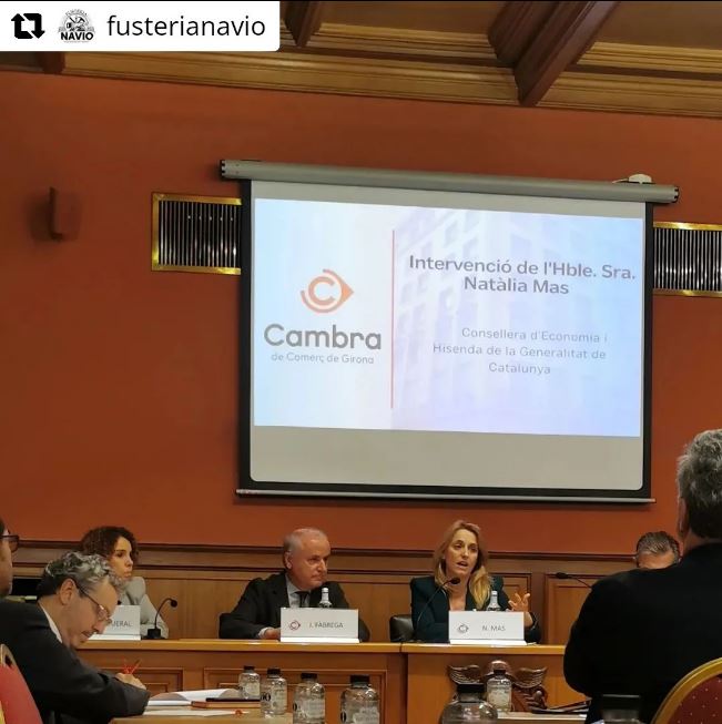 La setmana passada vam estar presents a les reunions i trobades de la <a href="/cambragirona/">Cambra de Girona</a>

#Repost de <a href="/fusterianavio/">Jose Navío Prieto</a>

.
.
#fustagirona #fusta #paper #cartró #associaciofustagirona