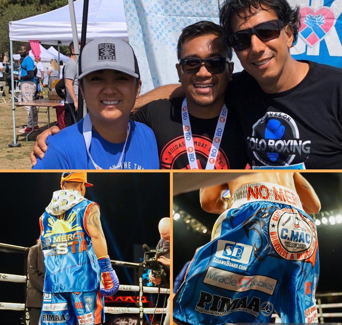 TheRealMGesta's tweet photo. #GivingBackTuesday to an amazing nonprofit organization called, @MiracleBabiesUS. I am so proud to have displayed #MiracleBabies on my fight trunks over my last fights.  Let’s all help families financially who have babies in the NICU.  Please visit https://t.co/QF1QW5wrYb https://t.co/TJHykZhiRV