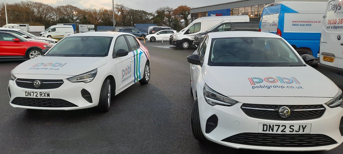 daniel_signs's tweet photo. Here is an example of a nice clean design that we digitally printed and applied cut graphics to two new Vauxhall Corsa cars for @poblgroup.

Vehicles supplied by @DaysRental1

#metamarkmdx #vehiclegraphic #vangraphics #metamarkuk #vanrental #vauxhallcorsa #digitalprint #vanwrap https://t.co/B3mukHpmrP