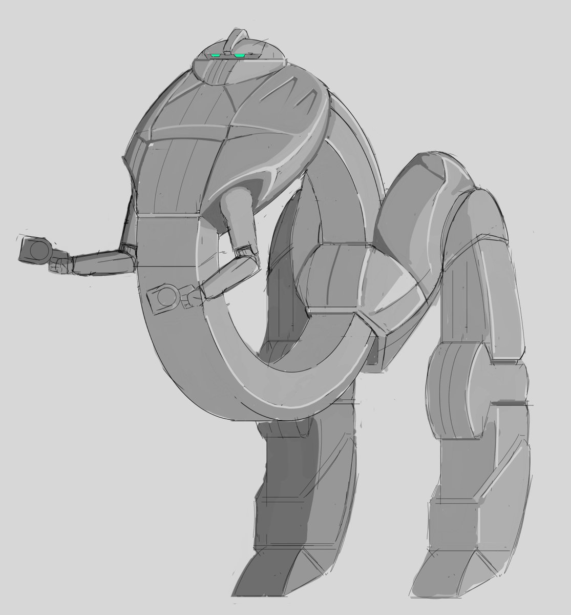 i love making weird looking mecha like this lmao