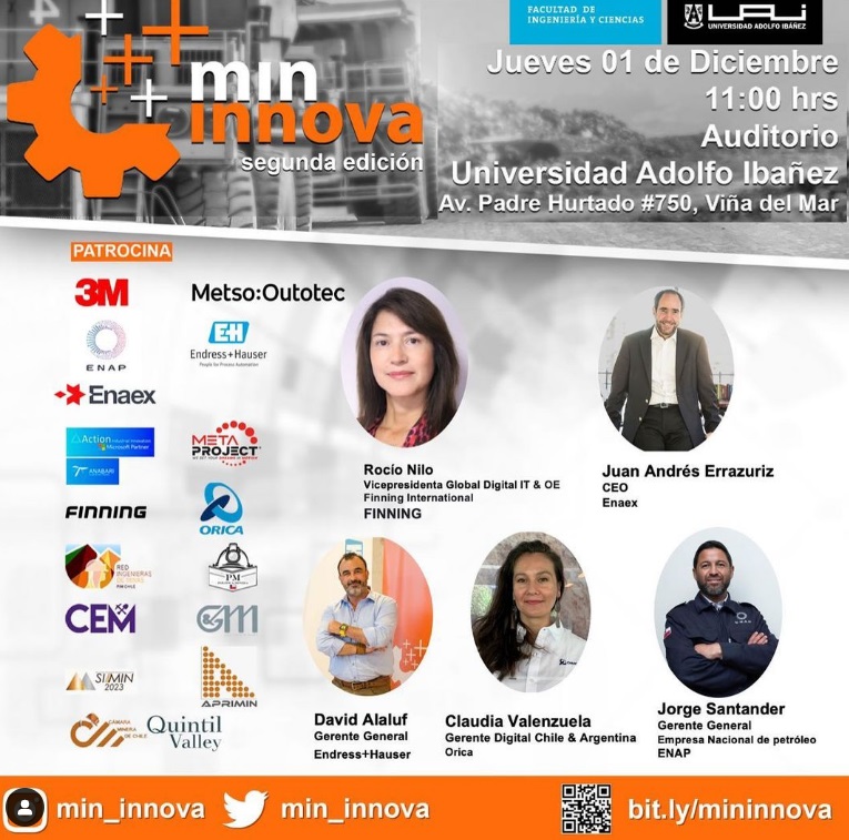 ¡Hola amigos <a href="/laestrellavalpo/">La Estrella de Valpo</a>! Buenas tardes 😉

Cordialmente invitados a cubrir el segundo encuentro de <a href="/Min_Innova/">Mininnova</a>, que se desarrollará este jueves 01 de diciembre a las 11:00 en la <a href="/UAI_CL/">UAI</a>, sede Viña del Mar.

Los esperamos 👏👷‍♀️👷