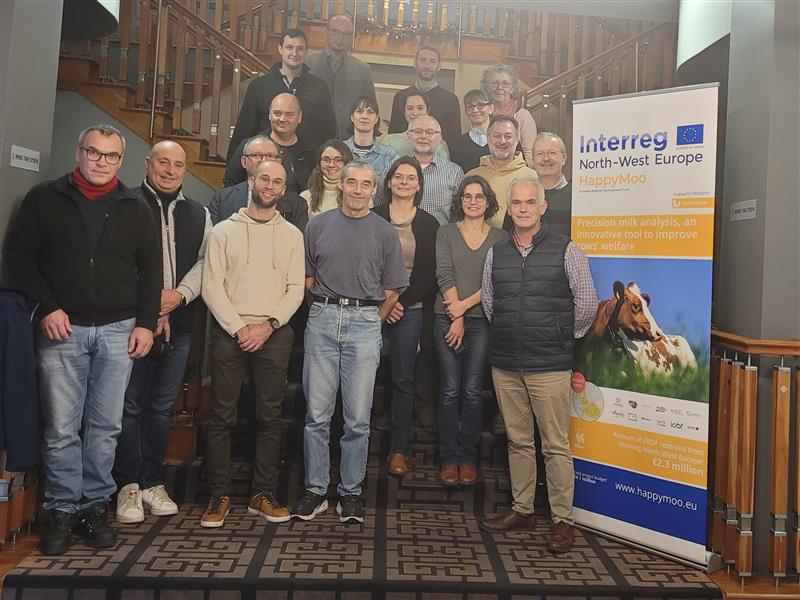 Last group picture from <a href="/HappyMooProject/">HappyMoo</a>. Proud to have been a member of this excellent team. Thanks again to our sponsors  @WallonieBE <a href="/INTERREG_NWE/">Interreg NWE</a> and glad to have been a partner in this adventure <a href="/IPAN_GxABT/">IPAN GXABT</a> <a href="/AgroBioTech/">Gembloux Agro-Bio Tech</a> <a href="/UniversiteLiege/">Université de Liège</a>