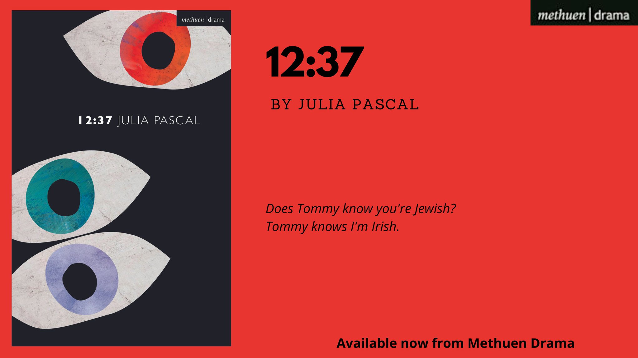Methuen Drama on Twitter "Happy Publication Day to juliapascal! Julia