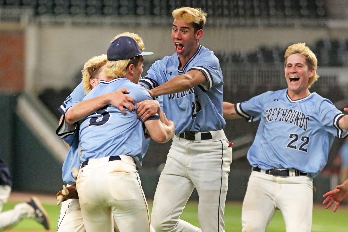 GaDugoutPreview's tweet photo. Class 6A: First-year coach Chris Turco guided Pope to the program's fifth state baseball title in 2022. Check out the Greyhounds' souvenir championship page in the 2023 Georgia Dugout Preview Magazine.

Please your order here: https://t.co/wDpL6DgGgt https://t.co/k2iP8RbCxD