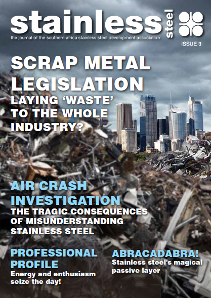 The latest issue of the Stainless Steel magazine is hot off the press! Articles include the full ramifications of government's proposed scrap metal legislation &amp; undertakes an ‘air crash investigation’ due to incorrect grade selection bit.ly/3UmkeD7