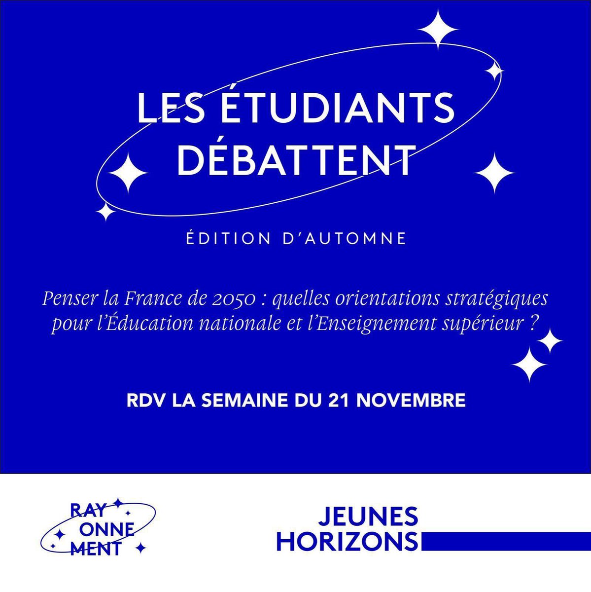 La semaine dernière, le débat de la TaskForce rayonnement a eu lieu dans une vingtaine de villes. La parole étudiante est considérée chez <a href="/HorizonsLeParti/">Horizons</a> #RayonnementJH 📚 

Merci à mon équipe déployée sur toute la 🇫🇷 &amp; à <a href="/MarineCazard/">Marine Cazard</a> soutien 🥇

Thread sur le sujet du débat 👇