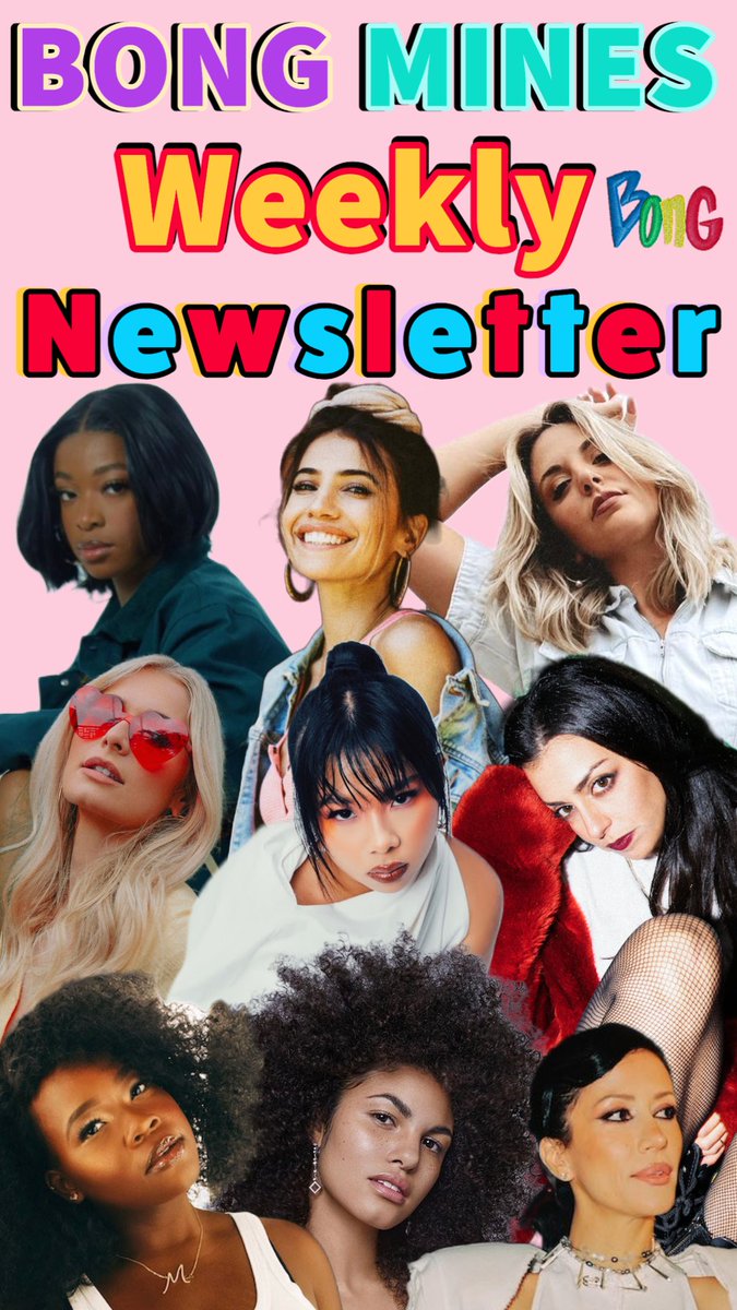 bongminesent's tweet photo. This week, we are featuring FIRE music from Michelle Ray | Carly Pearl | @VictoryMusicc | @lovetamusic | @julianaeye | Julianna Townsend |@thuymusic_ | @Ana_Moura | and @miadelamar via #bongminesent #dahotspot for #newmusic >>> Read Newsletter >>> https://t.co/oL4WZGXAnz https://t.co/D1J4vvHEh1