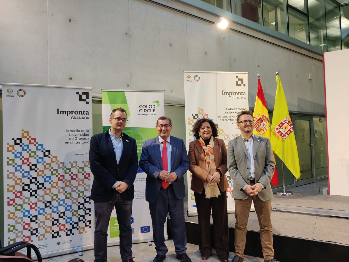 polisea's tweet image. Hoy inicia la andadura @ImprontaGranada, una alianza entre Diputación y Universidad para abordar los retos de Granada. Comparto imágenes del acto y abro hilo. Más información en: improntagranada.es #EUsci4Regio @EU_ScienceHub @CanalUGR @dipgra @MedialabUGR