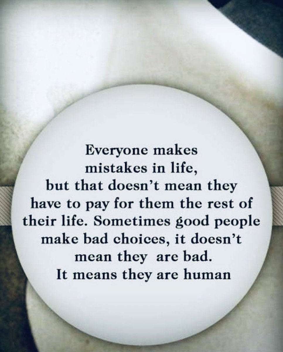 Kidnot's tweet image. Watched the @Trevornoah and @willsmith interview re the movie #emancipation, and I’m reminded that we all make mistakes. Sometimes good people make bad choices. It doesn't mean they are bad people, it just means they are human.

#mistakes
#secondchances