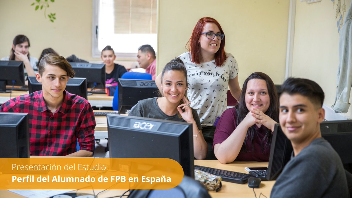 ✔️La mayoría del alumnado de #FPB abandonan el sistema educativo porque se han sentido rechazados. Dicen que van a FPB porque no valen para la #ESO y esto mina su #autoestima. Al finalizar FPB descubren que pueden seguir estudiando y que tienen #capacidad para elegir un #empleo👏
