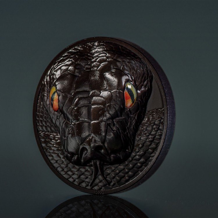 Collectcoins's tweet photo. Palau 10 dollars 2022 2oz silver proof coin - Hunters By Night: Python

https://t.co/NuBieLovLV

Mintage: only 888
Now available from stock
#coincollecting #collectcoins #coin #silverart #silverstacking
#luxurygift #palau #investment #collectcoins
#silverstacking #cit #coininvest https://t.co/TSthR6wzJV
