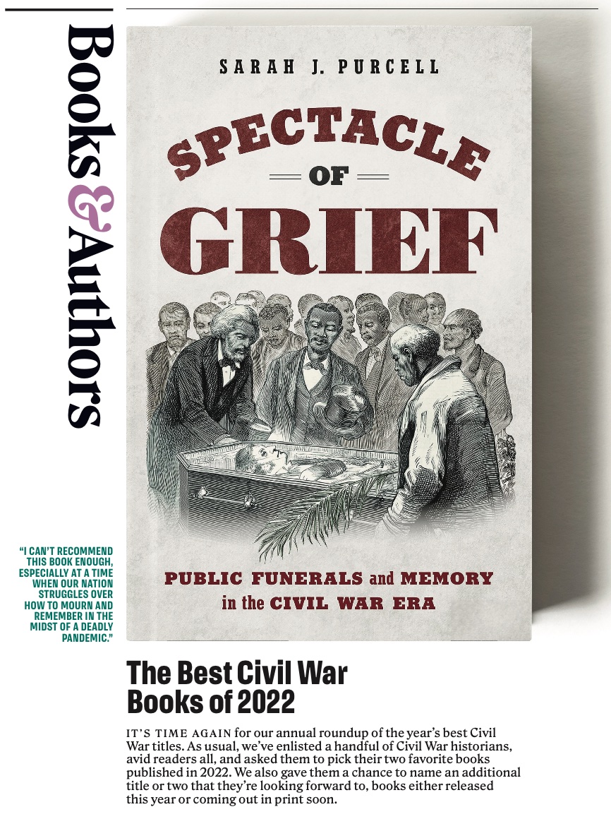 What were 2022's best #CivilWar books? We assembled a panel of historians and asked for their picks, which we published in full in our Winter issue. You can read their top selections here—lots of suggestions for good reading: bit.ly/3AU7JYy. #twitterstorians #BestBooks