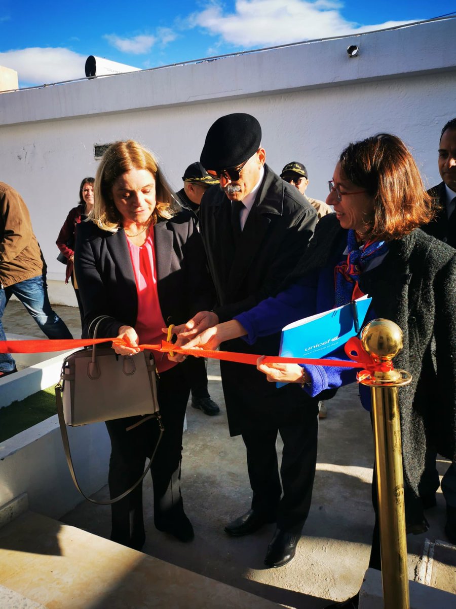 🆕Inauguration à Kasserine de deux unités spécialisées de la police et de la garde nationale pour la lutte contre la violence à l'égard des femmes et des enfants.
En partenariat avec <a href="/interieurTn/">M.Interieur_Tunisie</a> et <a href="/PaysBasTN/">Pays-Bas en Tunisie / السفارة الهولندية في تونس</a> 
Pour plus d'infos uni.cf/3ubgFoY