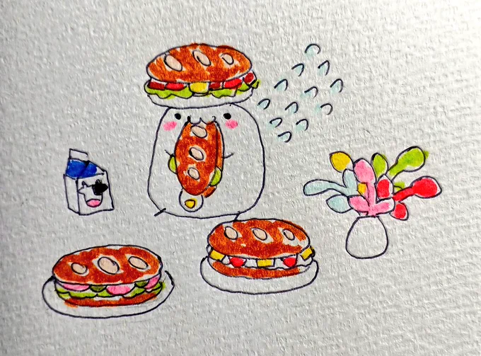 まんじゅうちゃんはスパイス集めのご褒美をむーしゃむーしゃ!しているようです。#まんじゅうパルデア珍道中 