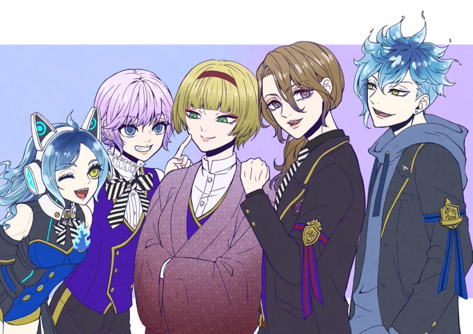 ※子供捏造注意!!!!ヴィ監、ルク監、エペ監、イデ監、オル監チャイルドif NRC#twstプラス 