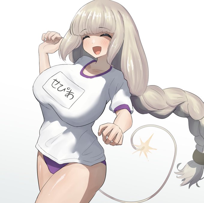 セピアさん(体育着のすがた) 