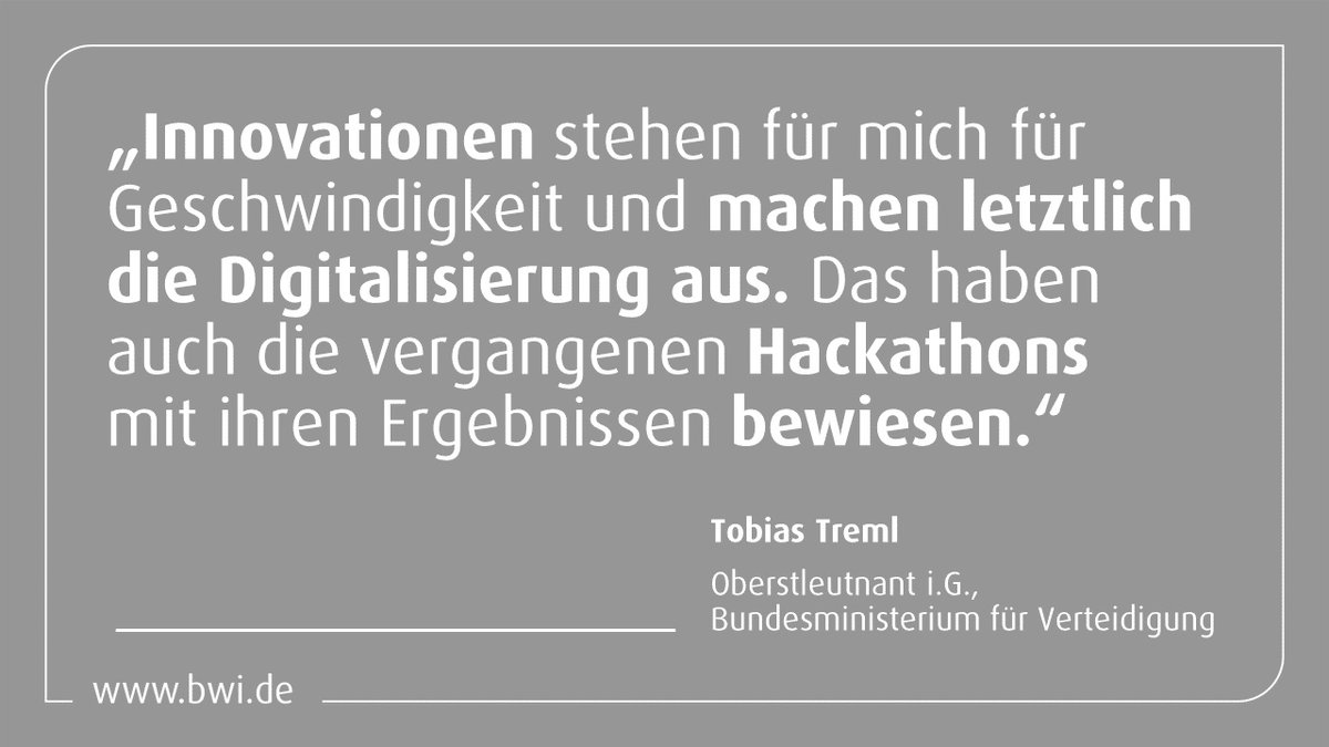 BWI_IT's tweet photo. Innerhalb einer Woche baute das Siegerteam des 4. BWI Data Analytics Hackathon einen Detektor für #Cyber-Bedrohungen – und bestätigt damit Jurymitglied OTL Treml: der Hackathon bedeutet #Innovation. Wir danken allen Beteiligten! 🙌 Mehr dazu: https://t.co/cPDekmm9RR #ITfürDE https://t.co/v0LdltXte6