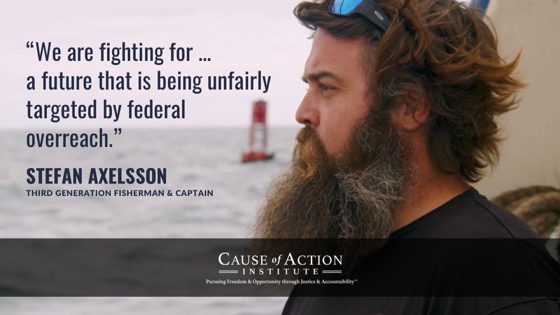 CauseofActionDC's tweet photo. New Jersey family fishermen are fighting an unconstitutional scheme that would force them to surrender 20% of their pay to a government mandated monitor. 
https://t.co/dioSwM1c5A https://t.co/zYEXpmz2yn