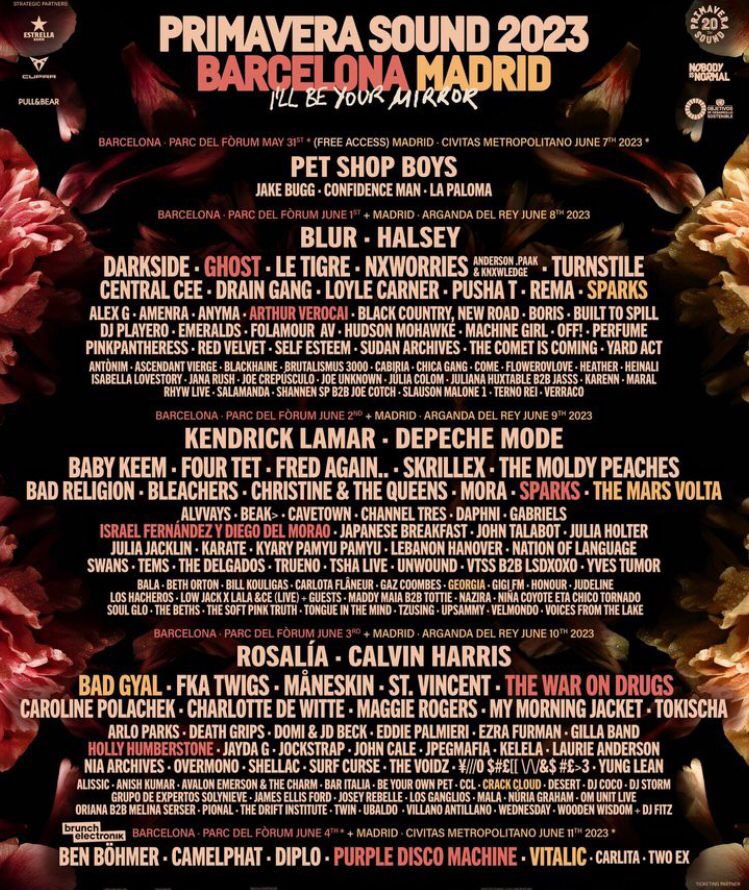 favitski's tweet photo. GUYS!!! RED VELVET AT PRIMAVERA SOUND 2023?!?!! 
#REDVELVET #RedVelvetBirthdayParty #레드벨벳 #레드벨벳의_생일파티에_초대할게 https://t.co/c9yYlMzNxs