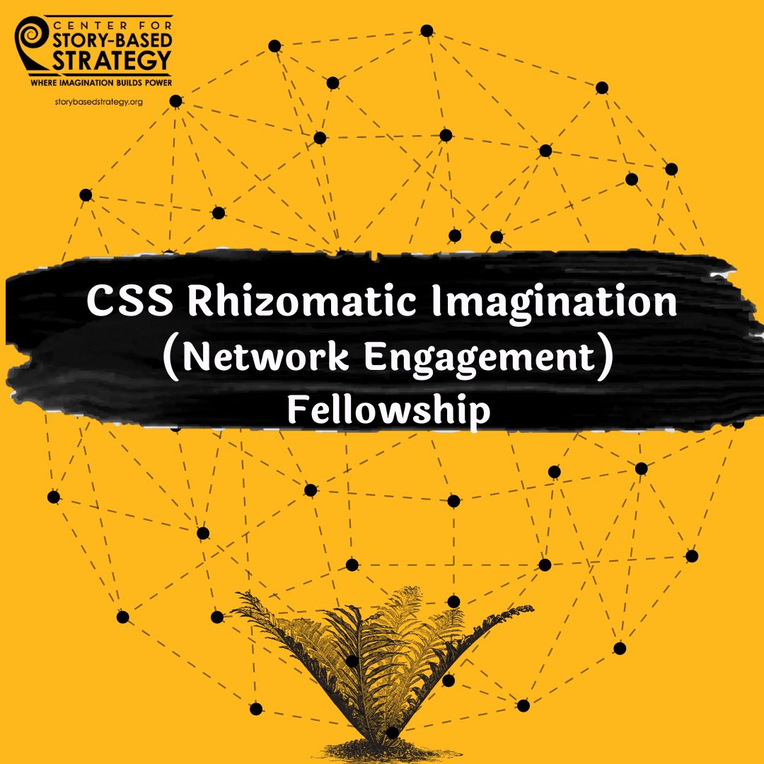 storybasedstrat's tweet image. We are excited to announce 2 fellowship tracks &amp;amp; the recruitment of 6 fellows into our CSS 2023 network program!  

Application (forms.gle/Wub1tqXrd4nJvB…) due Dec. 18th!

For more info on the Story-based Solidarity Fellowship contact Cris Lagunas, at cris@storybasedstrategy.org