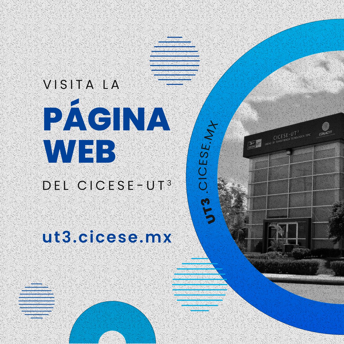 CICESE_UT3's tweet photo. Te invitamos a visitar el nuevo sitio web del #CICESEUT3 👉 https://t.co/jIXvFEp8Yx 👨‍💻👩‍💻

#ComunicamosCiencia ☝️🤓 https://t.co/ACLWsyfXMf