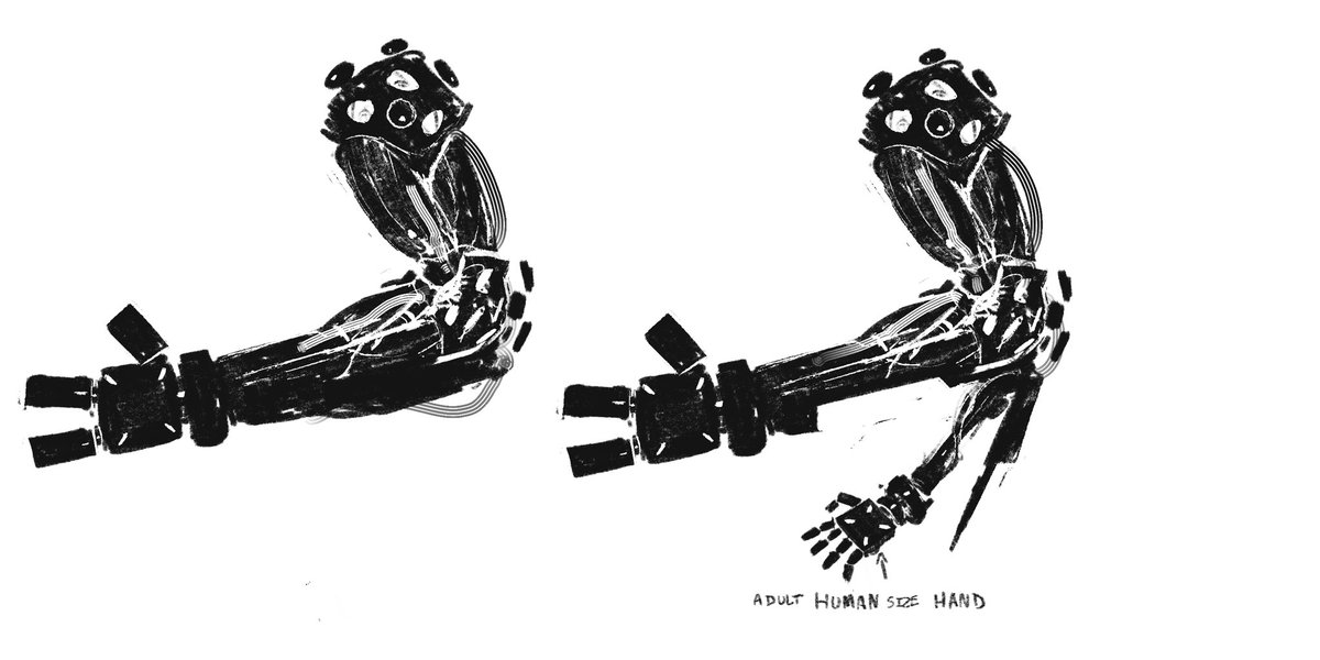 I'm working on a cyborg design for work and I've never felt so much like a beginner lol. And It's feel really good ! 
