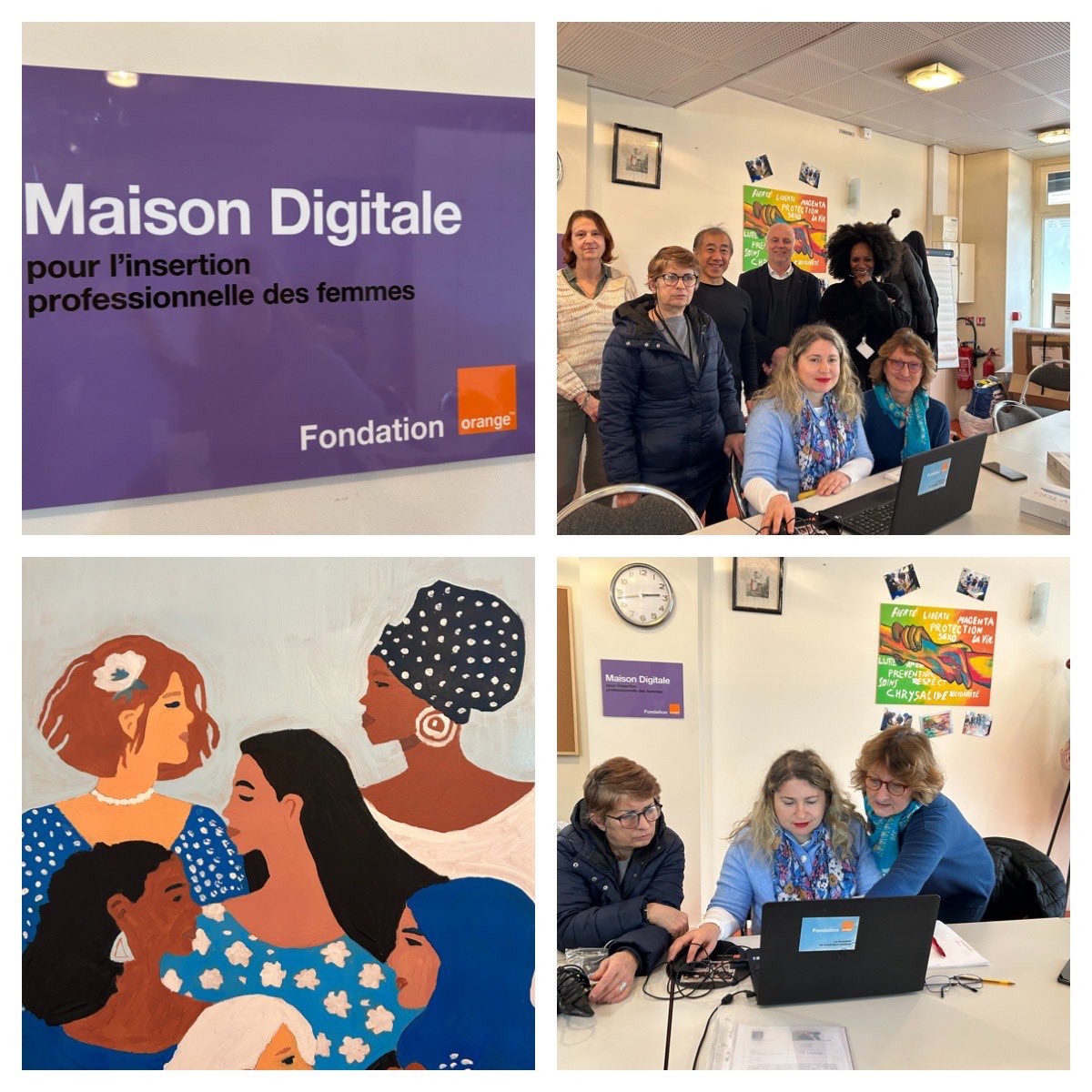 #orangesolidarite sur le terrain dans #maisondigitale de #citescaritas Paris 10 <a href="/RLHelgoualch/">Renan L'Helgoualc'h</a> <a href="/LaurenceG26/">Laurence Grabowski</a>