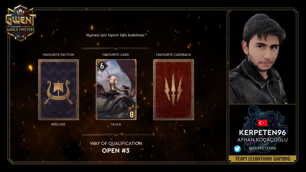 Our next #WorldMasters participant is <a href="/Kerpeten96/">Kerpeten</a> from <a href="/LeviathanTlg/">(TLG)TEAM LEVIATHAN GAMING</a>! 🇹🇷
