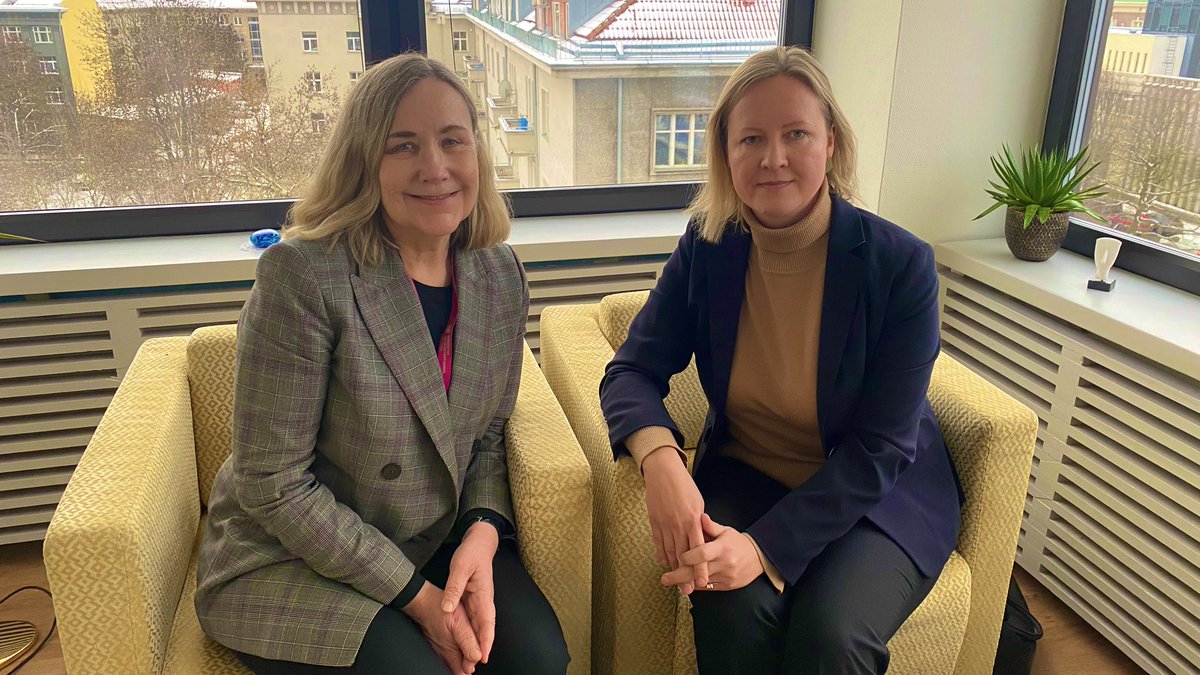 🇳🇴❤️🇪🇪 Thanks for a very good cooperation <a href="/MLinntam/">Marika Linntam</a> <a href="/MFAestonia/">Estonian MFA 🇪🇪 | 🌻 #StandWithUkraine</a> <a href="/EstembassyOslo/">Estonian Embassy in Norway</a> <a href="/NorwayMFA/">Norway MFA</a>