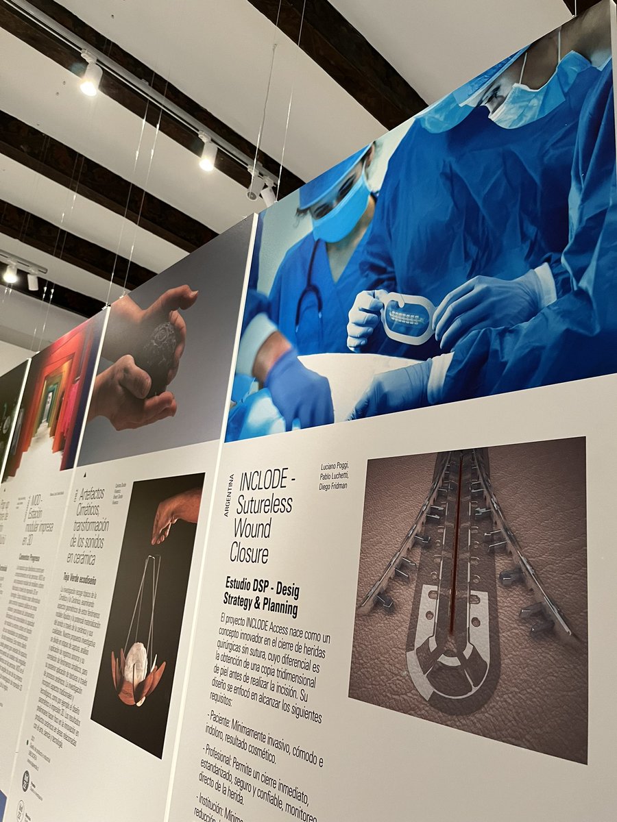 _INCLODE_'s tweet photo. We enjoyed a great experience at the 8th Ibero-American Design Biennial held in November 2022. Thanks to the committee, the organization and all the Ibero-American colleagues.
.

#medicaldevice #bid22 #sutureless #woundcare @estudio_dsp https://t.co/SdPHwGMJkE