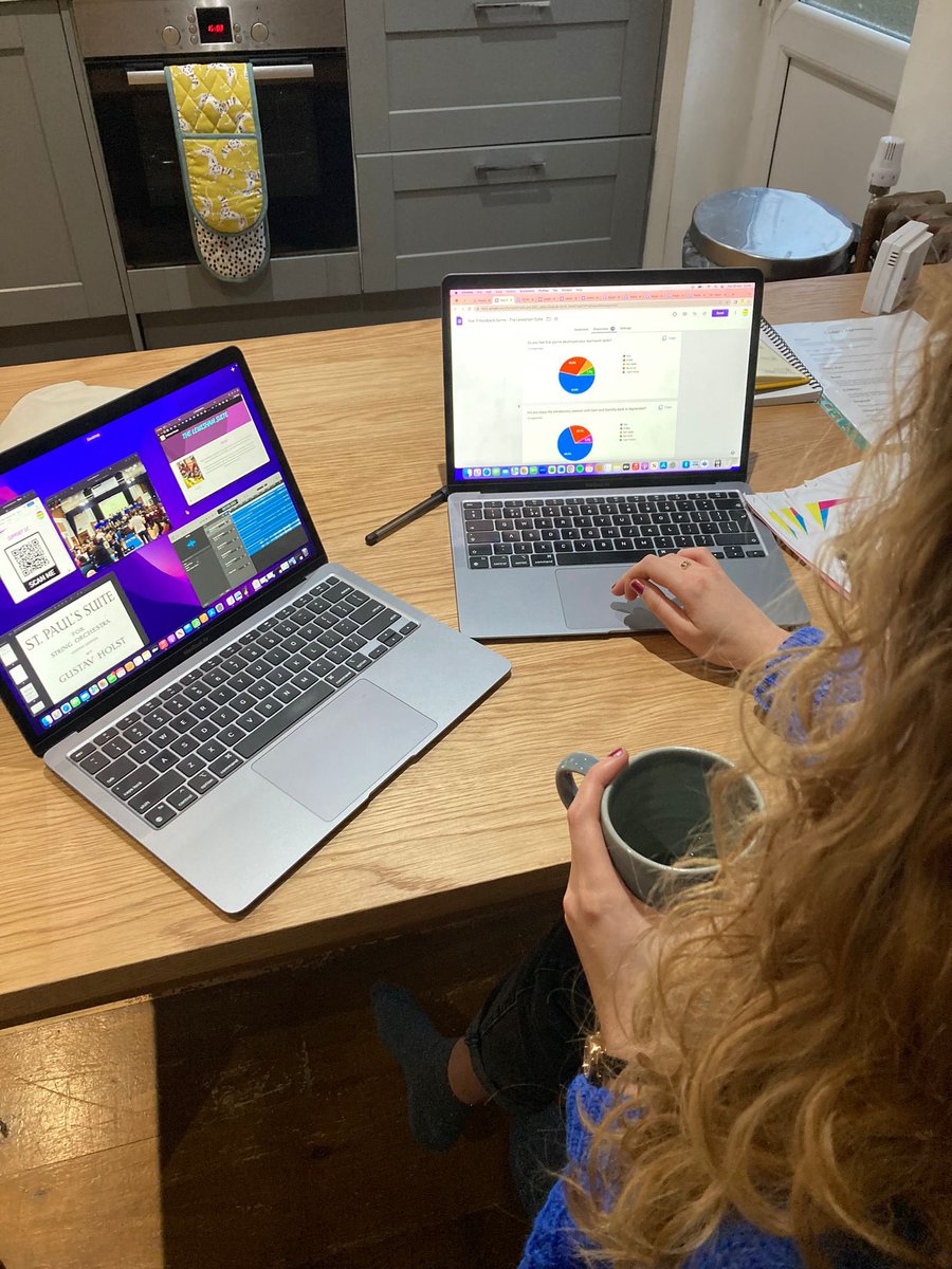 nthem_music's tweet photo. A great day today at Anthem HQ today! 🥳 Lovely to listen back to last weeks performance and read such positive feedback from our young performers 🎶 we will be sharing these recordings with schools later this week #TheLewishamSuite 🎼 Right, back to planning our next project…🧐 https://t.co/yO9D6uqQbO