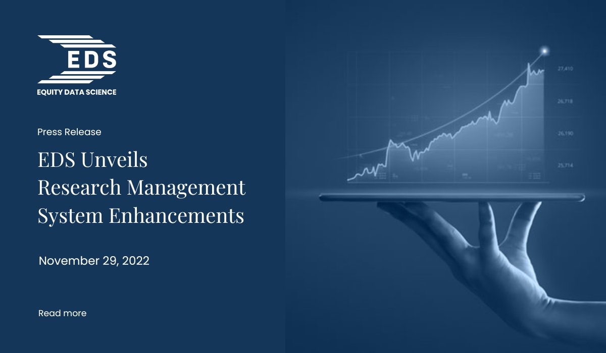 equitydatasci's tweet photo. We've made significant enhancements to our fully configurable RMS, including an intelligence database aggregating all internal and third-party data, dynamic dashboards for a holistic view, and mobile for on-the-go. #investmentdata #researchmanagement 
https://t.co/nTY81GOdMY https://t.co/tkCCTxTvy3