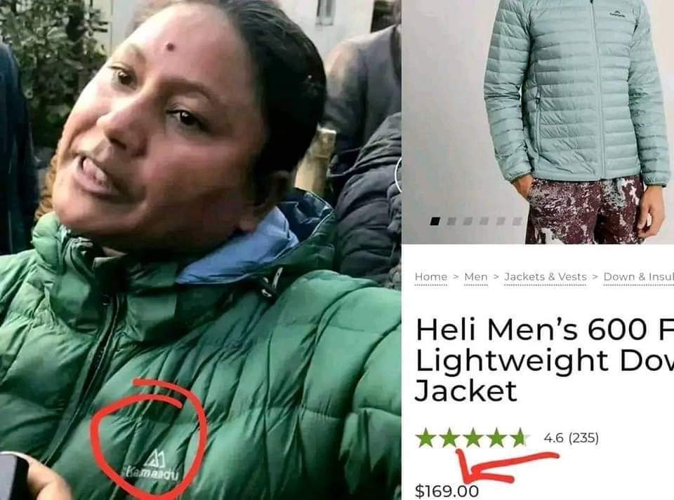 नेपाल आमा तिमी कमजोर छैन रछौ 
तीमीले लुते छोराछोरी मात्रै होइन 
दास कार्यकर्ता मात्रै होइन 
बोल्न सक्ने नीडर छोराहरु पनी जन्माएकी रछौ । 
जय नेपाल 
🇳🇵🇳🇵🇳🇵🇳🇵