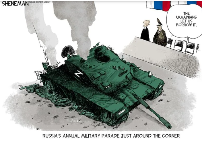 hfparkhurst's tweet photo. What will it take OIGARCHS for you to ACT! SEE MORE Russia SONS killed and you and your economy DESTROYED. DEPOSE CLOWN PUTIN! END his despicable CRIMINAL invasion of UKRAINE including CRIMEA. EACH pay $5B for deaths caused by YOUR LACK of RESPONSIBLE action. The Freedom Brigade https://t.co/hCdajPdpnP