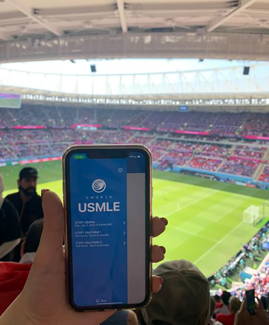 UWorldMedical's tweet photo. Stay focused on the goal from anywhere…

📷: rand_tarrab on Instagram

#worldcup #FIFAWorldCup #Qatar2022 https://t.co/jScHI9I9Os