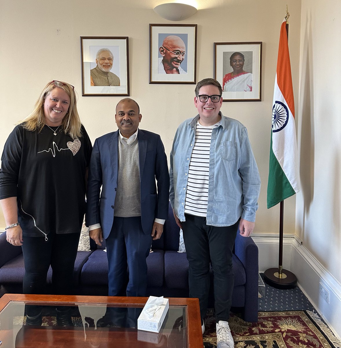 Mrs Davis &amp; Mr McLoughlin have been in Edinburgh today to apply for visas for our upcoming Y5/6 India trip. When the Consulate General heard they were in town, he invited them for coffee and to talk about our school and the benefits of our <a href="/TuringScheme_UK/">Turing Scheme UK</a> visits.