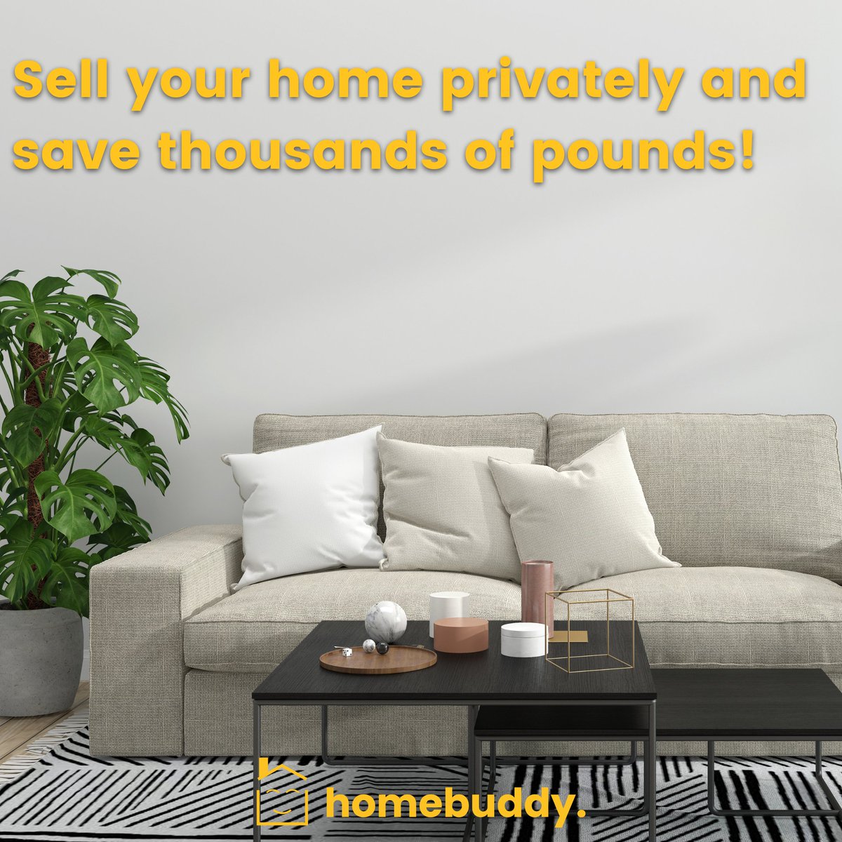 Sell your home privately and save thousands of pounds!

You can upload your property to the homebuddy site for free and you get the option to advertise your property on Rightmove for just £99.

Head to our website now to upload your property - homebuddy.co.uk

#homebuddy