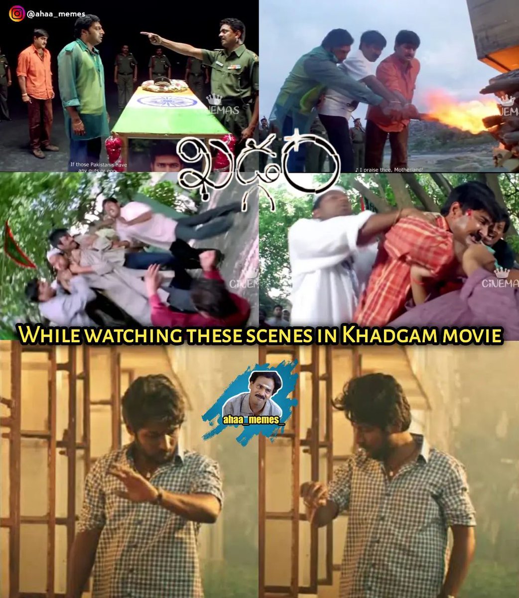 2 Decades for <a href="/director_kv/">Krishna Vamsi</a> gaaru's Masterpiece #Khadgam 🇮🇳.

<a href="/RaviTeja_offl/">Ravi Teja</a>, <a href="/actorsrikanth/">SRIKANTH MEKA</a>, <a href="/prakashraaj/">Prakash Raj</a>, <a href="/iamsonalibendre/">Sonali Bendre Behl</a>, 
#Uttej, <a href="/actorbrahmaji/">Brahmaji</a>, <a href="/ThisIsDSP/">DEVI SRI PRASAD</a>, #SunkaraMadhuMurali, <a href="/sangithakrish/">sangithakrish</a> &amp; #KimSharma!!🤩.

#20YearsForKhadgam 🇮🇳