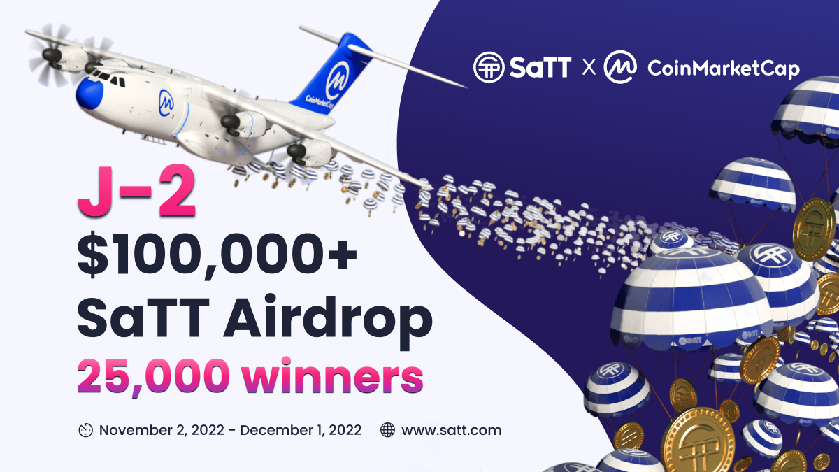 THREAD 1/2 🚨 2 DAYS LEFT: Airdrop X @CoinMarketCap🚨 💰 $100,000+ 🎟️ 25,000 winners ⏰ Ends in 2 days: Dec 1, 2022 📜 Rules in thread 2/2 👇 #SocialFi #Post2Earn #CMC #Airdrop #Giveaway