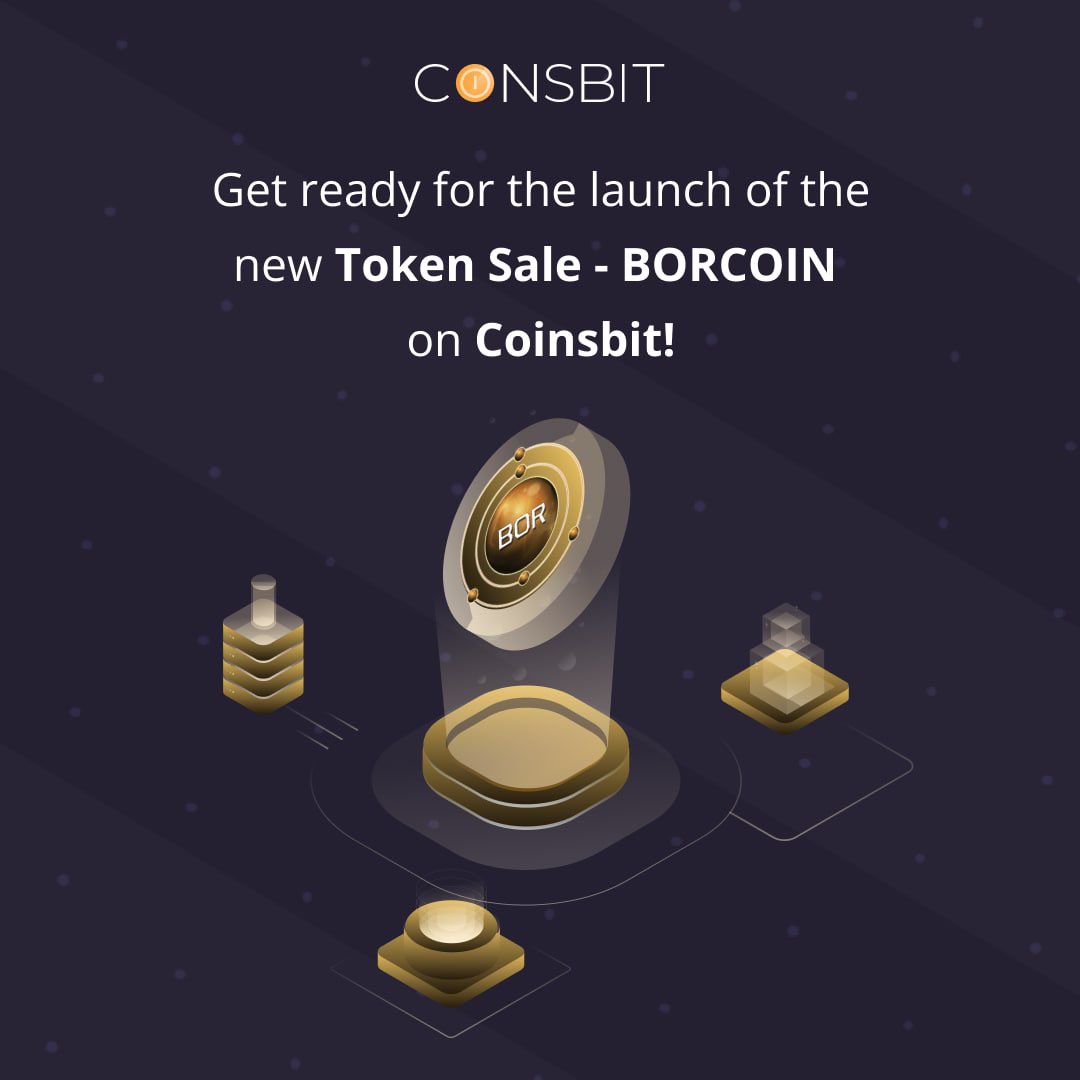 💥 MEET THE NEW TOKEN SALE ON COINSBIT! 💥

🔥 Dear users, we are happy to announce the new Token Sale on Coinsbit - BORCOIN!

✅ To get more info: t.me/coinsbit_annou… 

🚀 Stay tuned to get updates and latest news from Coinsbit! 

#Coinsbit #TokenSale #BRC