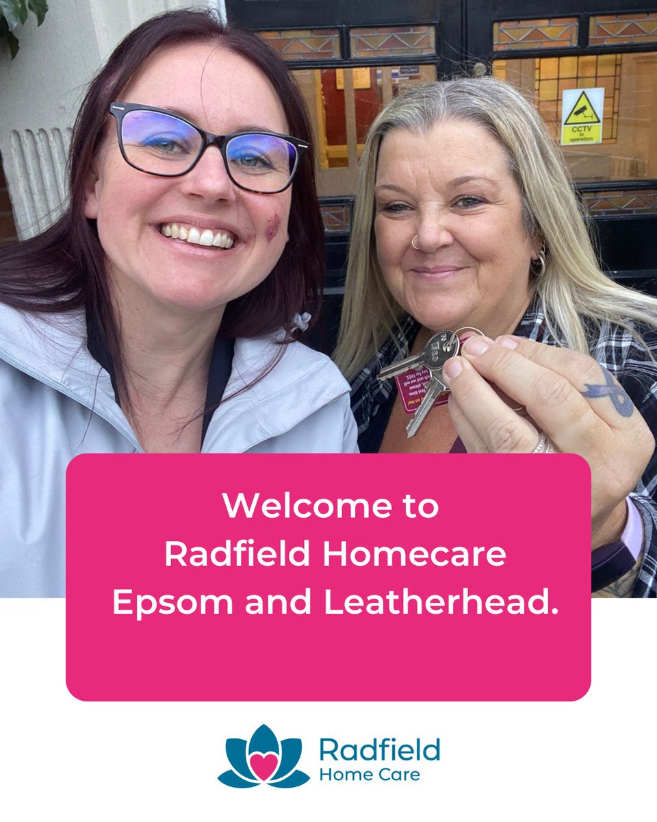 Karen's bright new start and community is at the heart of her Ethos.
#bethere #socialcare #careinsurrey #radfieldhomecare