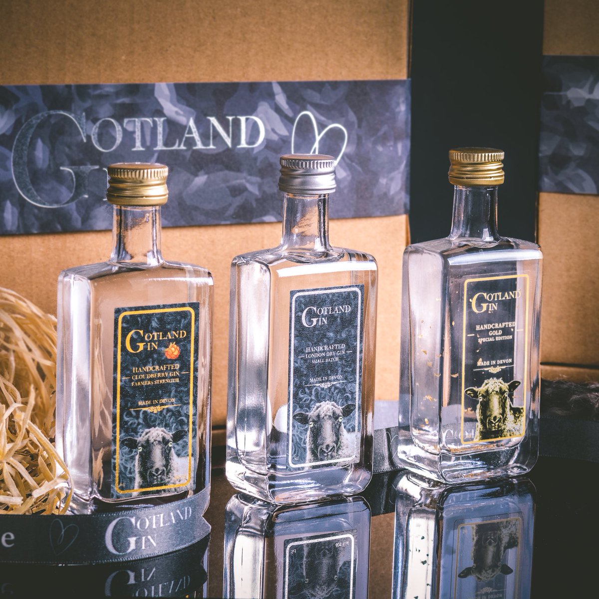 Gotland Gin Stocking filler which includes 3 of your favourites.
London Dry, Special Edition GOLD &amp; Cloudberry ‘Farmers Strength’

#gotlandgin