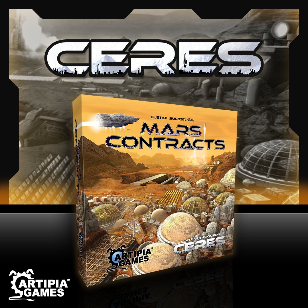 Mars Contracts expansion for Ceres is here! Are you ready to work with Unions and fulfill Mars Contracts for your corporation? Mars is on the horizon and Ceres awaits you!🚀 kickstarter.com/projects/24147…...