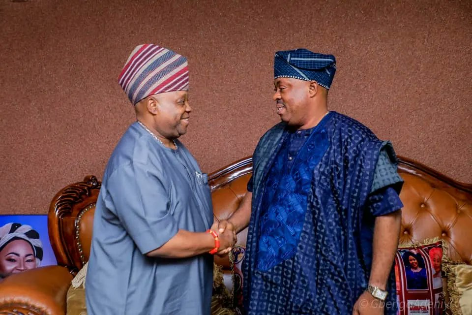 Earlier today, I met with the Governor of our dear State, Senator Ademola Adeleke <a href="/AAdeleke_01/">Gov Ademola Adeleke</a>,  matters of State importance were discussed.