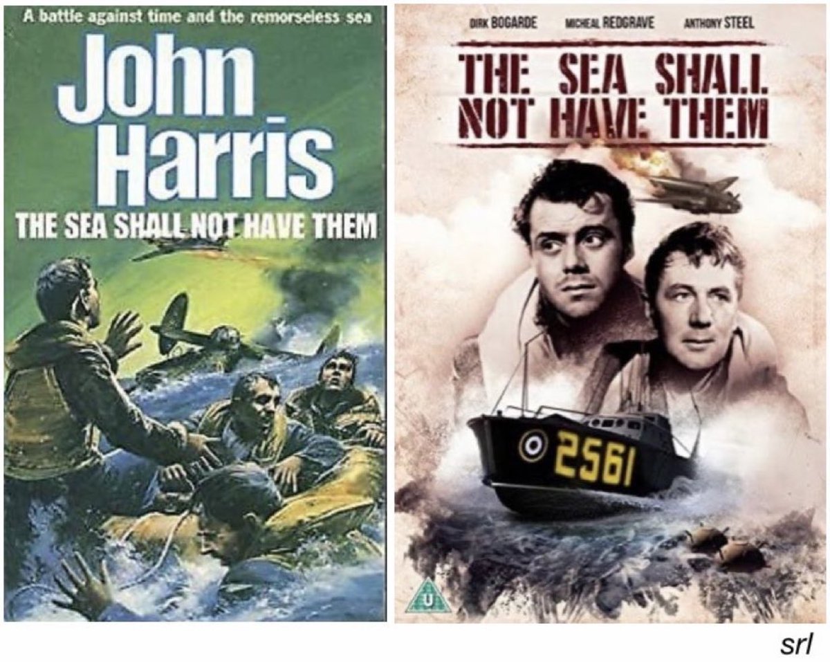SaveRedlandLibr's tweet photo. 4:10pm TODAY on @TalkingPicsTV 👌One to Watch👌

The 1954 #War #Drama film🎥 “The Sea Shall Not Have Them” directed by #LewisGilbert &amp; co-written with #VernonHarris

Based on #JohnHarris’s 1953 novel📖 

🌟#MichaelRedgrave #DirkBogarde #AnthonySteel #NigelPatrick https://t.co/mVFOqnd4TT