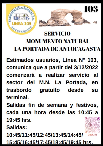 TRANSPORTES “LINEA Nº 103” ALBORADA tweet media