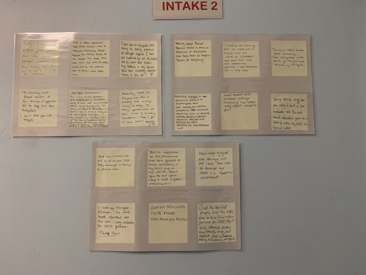 Goodbye and good luck to our @LeedsMedHealth 3rd year medical students. It’s been a pleasure getting to know you and watch you all grow in confidence these past 5 weeks. See you at your #fOSCEs