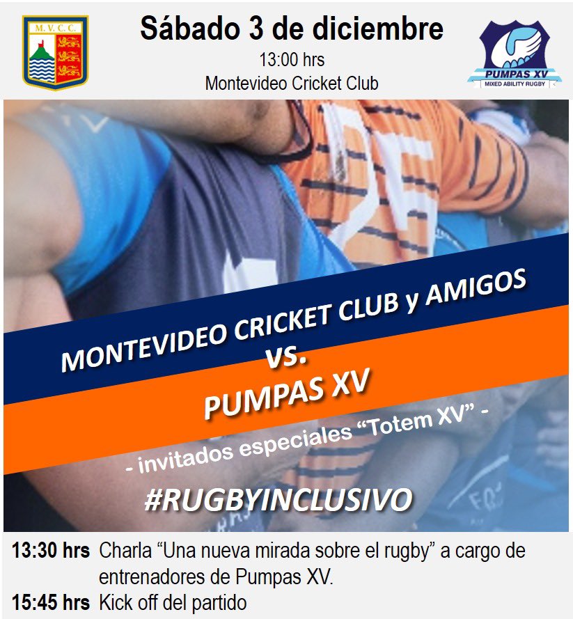 Como todos los años cerramos la temporada de Rugby con nuestros amigos de <a href="/pumpasxv/">PUMPASXV RugbyArg</a> este año se suman de Uruguay Totemxv